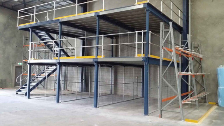 Best Warehouse Racking Mezzanine Floors in UAE | Custom Systems