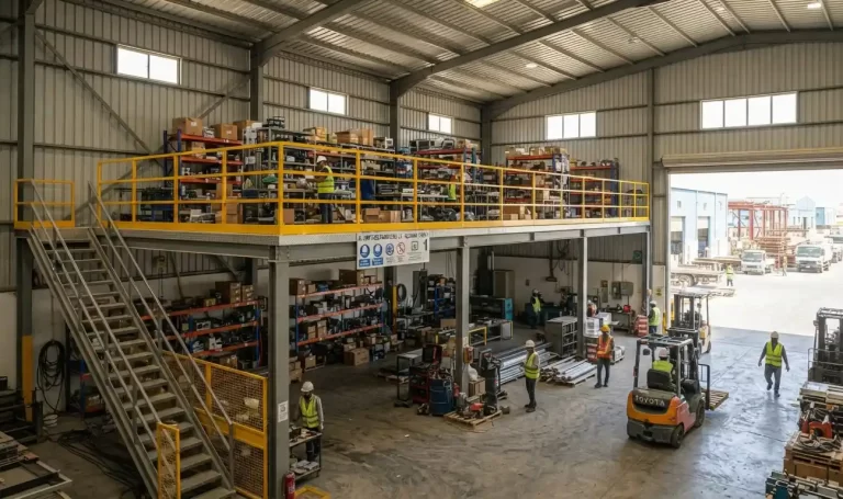 STEEL MEZZANINE FLOOR