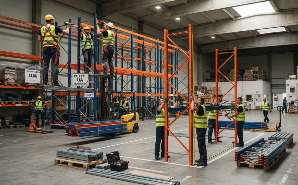 Pallet Racking Dismantling and  Reinstallation in UAE